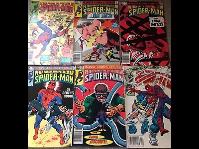 Buy Spiderman Comic Book Lot The Spectacular Spider-man Lot Of 6 • 14.98£