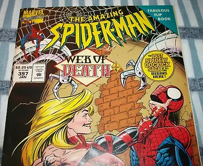 Buy The Amazing Spider-Man #397 Vs. The Stunner From Jan. 1995 In VF- Condition DM • 9.45£
