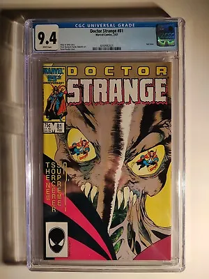 Buy Doctor Strange #81, CGC 9.4, Marvel 1987, Series Last Issue, 1st App. Rintrah 🔑 • 35.98£