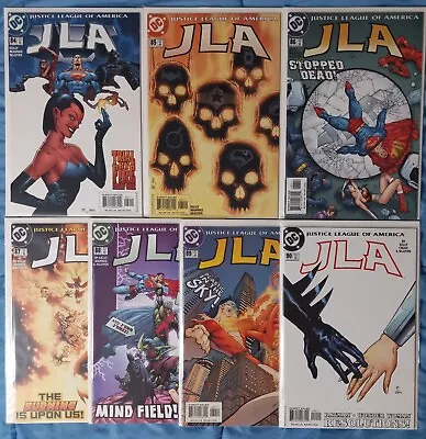 Buy JLA (1997) #84,85,86,87,88,89,90 NM Full Run Lot Set Trial By Fire • 11.19£