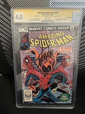Buy The Amazing Spider-Man 238 CGC SS Signed Stan Lee. 1st App HOBGOBLIN. KEY!!! • 374.50£