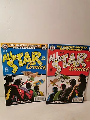 Buy Justice Society Returns All Star Comics #1 & #2 + Star-spangled & All American 1 • 12.97£