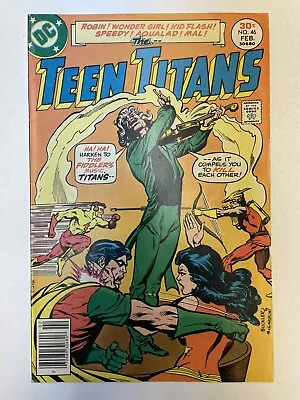 Buy Teen Titans #46 FN/VF Joker's Daughter Harlequin Joins Teen Titans 1977 DC Comic • 13.55£