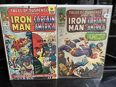 Buy Tales Of Suspense Comic Lot 66 76 Origin And 1st App Red Skull Silver Age Ultimo • 55.32£