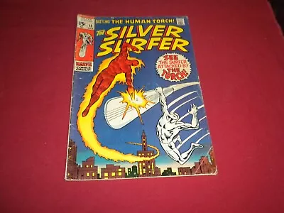 Buy BX3 Silver Surfer #15 Marvel 1970 Comic 4.0 Bronze Age VS TORCH! VISIT STORE! • 38.86£