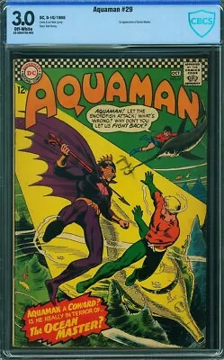 Buy Aquaman 29 Cbcs 3.0 Off White Pages A3 • 110.36£