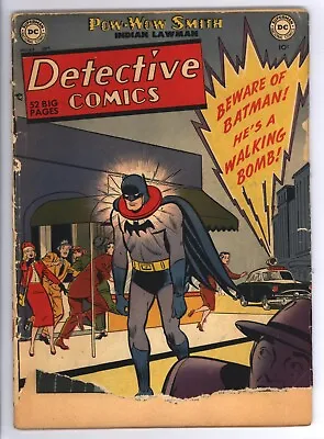 Buy * DETECTIVE Comics #163 (1950) Batman Robin Living Bomb! Fair/Good 1.5 * • 118.50£