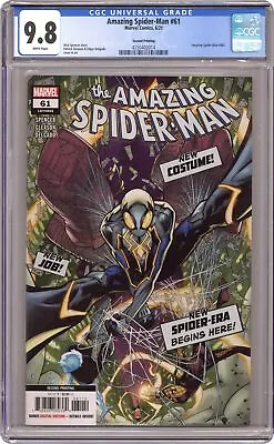 Buy Amazing Spider-Man #61D Gleason Variant 2nd Printing CGC 9.8 2021 4150402014 • 36.17£