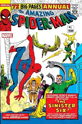 Buy Amazing Spider-man Annual #1 Facsimile Edition (17/08/2022) • 6.50£