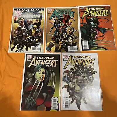 Buy Lot Run Of The New Avengers Issues #34,35,36,37 & 2nd Annual • 4.72£