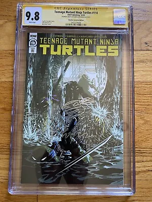 Buy Teenage Mutant Ninja Turtles 110 CGC 9.8 SS K. Eastman RI Last Ronin Preview! • 316.24£