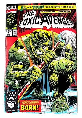 Buy The Toxic Avenger Comic Book #1, Marvel Comics, April 1991 (1st App & Origin) • 15.99£