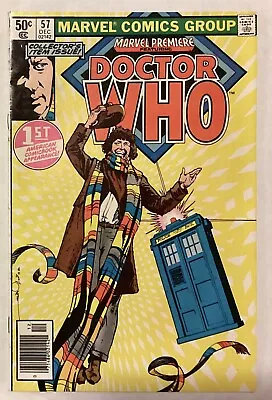 Buy Marvel Premiere #57, 1980 Newsstand Edition 1st American Appearance Dr Who, VF • 32.14£