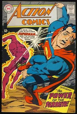 Buy ACTION COMICS #361 1968 VF 8.0 2ND APPEARANCE Of PARASITE / NEAL ADAMS COVER • 39.52£