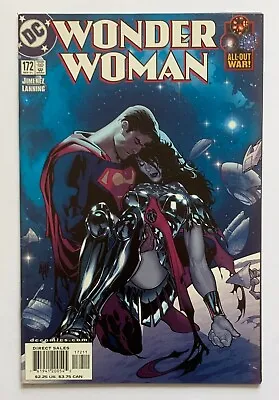 Buy Wonder Woman #172 ADAM HUGHES COVER (DC 2001) VF/NM Comic • 16.50£