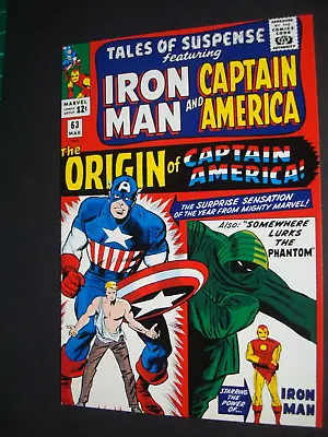 Buy Art Of Vintage Marvel Comics 2007  Tales Of Suspense Iron Man + Captain America • 2.25£