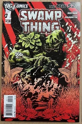 Buy Swamp Thing #1 - 2nd Print Variant - Dc Comics 2011 • 4.69£