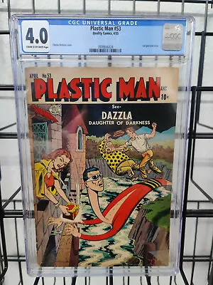 Buy Plastic Man #53 (1955) - Cgc Grade 4.0 - Golden Age - Last Pre-code Issue! • 119.15£