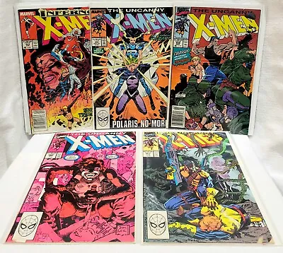 Buy 1989-1990 Uncanny X-Men #243 250 259 260 262 5x Lot Run Wolverine Jim Lee~ F-VF+ • 10.92£