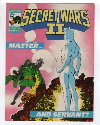 Buy 1986 MARVEL SUPER HEROES SECRET WARS II #69 25 October 1986 • 3.85£