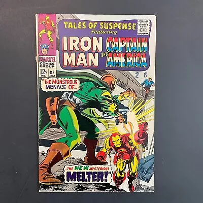 Buy Tales Of Suspense 89 Silver Age Marvel 1967 Iron Man Captain America Stan Lee • 15.95£