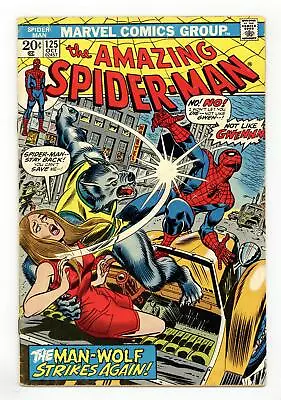Buy Amazing Spider-Man #125 GD 2.0 1973 • 42.37£