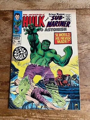 Buy Tales To Astonish #95 Marvel Comics 1967 Incredible Hulk & Sub-Mariner V • 15.77£