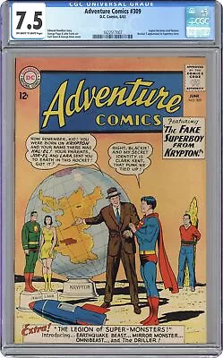 Buy Adventure Comics #309 CGC 7.5 1963 1622517007 • 103.94£