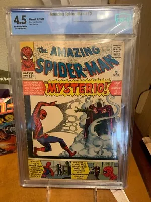 Buy Amazing Spiderman #13, 1st Mysterio!, CBCS 4.5 • 799.65£