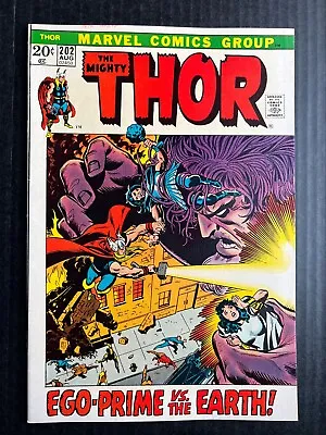 Buy THOR #202 August 1972 Vintage Avengers First Appearance Jason Kimball • 47.14£