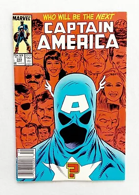 Buy Captain America #333 -Super Patriot  First John Walker Appearance 1987 Newsstand • 7.90£