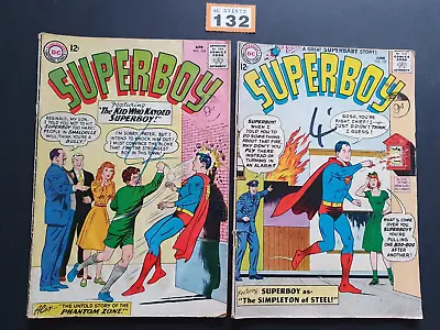 Buy SUPERBOY # 104 + 105  DC COMICS 1963 X 2 • 11.99£