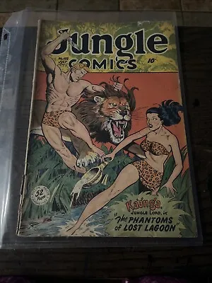 Buy Jungle Comics 103 -- Fiction House GGA, Matt Baker Art Inside 1948 • 40.55£