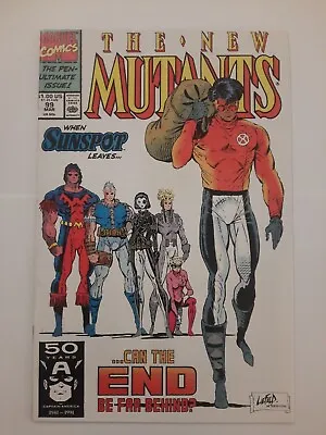 Buy New Mutants #99 Marvel Comics 1991 Rob Liefeld - 1st Shatterstar Feral Cable • 25£