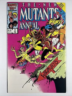 Buy New Mutants Annual #2 (1986)  1st Appearance Of Psylocke | Marvel Comics • 37.94£