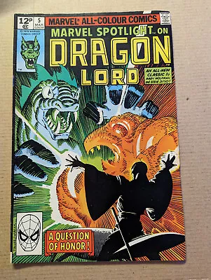 Buy Marvel Spotlight #5, Marvel Comics, 1980, Dragon Lord, FREE UK POSTAGE • 6.49£