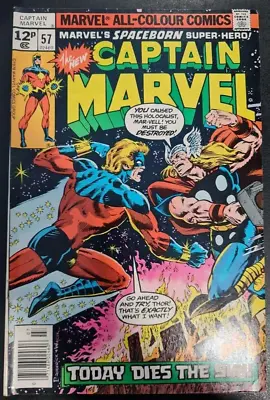 Buy Captain Marvel #57 1978 Pence Variant • 4.95£