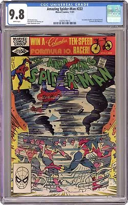 Buy Amazing Spider-Man #222 CGC 9.8 1981 4387619015 • 174.35£