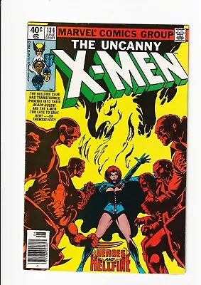 Buy The Uncanny X- Men #134 NEWSSTAND (1980) 1st App Dark Phoenix Byrne VFNM • 67.93£