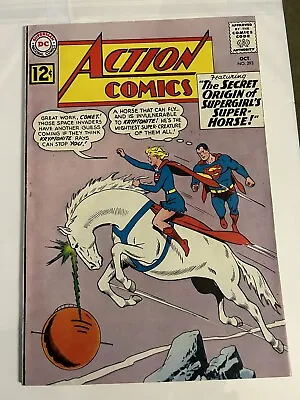 Buy Action Comics #293 Key! Orgin Of Supergirl’s Super Horse Higher Grade ! • 31.62£