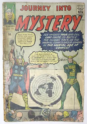 Buy Journey Into Mystery #94 Kirby, Ditko Early Loki Marvel Comics (1963) • 69.95£