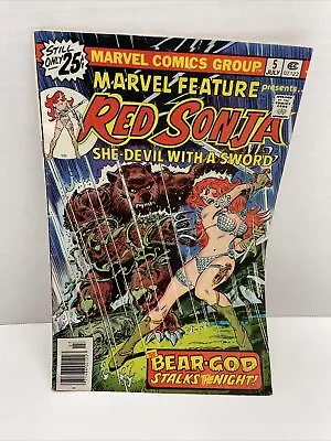 Buy Vtg 1976 Marvel Feature Presents Red Sonja #5 • 4.64£