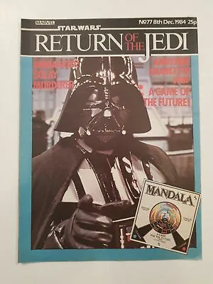 Buy Star Wars Return Of The Jedi Comic Marvel Issue 77 8th December 1984 • 6.99£