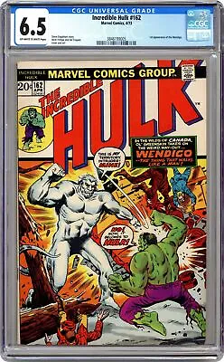Buy Incredible Hulk #162 CGC 6.5 1973 3846199005 • 82.78£