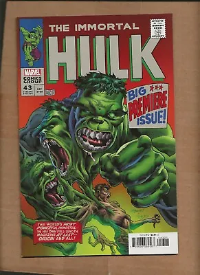 Buy Immortal Hulk #43 Recalled Homage Variant Cover Marvel • 12.79£