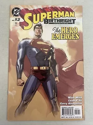 Buy Superman Birthright. # 12. September 2004. Leinil Yu-cover. Vfn 8.0 • 2.69£