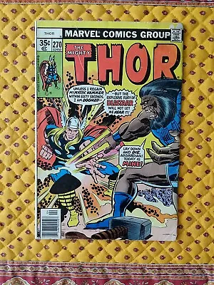 Buy Marvel Comics Mighty Thor #270, 273, 274, 275, 276, 277, 278, 279! • 14.22£