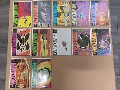 Buy Watchmen DC Comics Original 1986 - 1987 Issues 1-12 Full Set Alan Moore All Nm • 185£