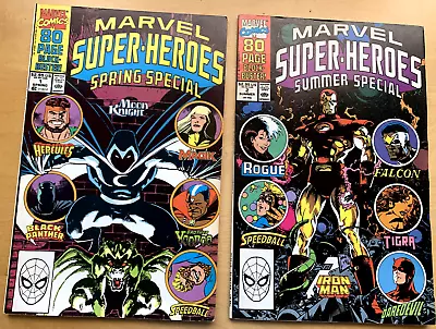 Buy MARVEL SUPER HEROES : Set Of 9 X 80 Page Specials From 1990 - 1993. Moon Knight+ • 37.99£