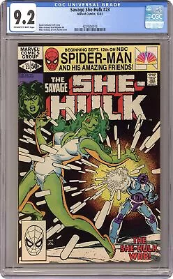 Buy Savage She-Hulk #23 CGC 9.2 1981 4254556016 • 45.86£